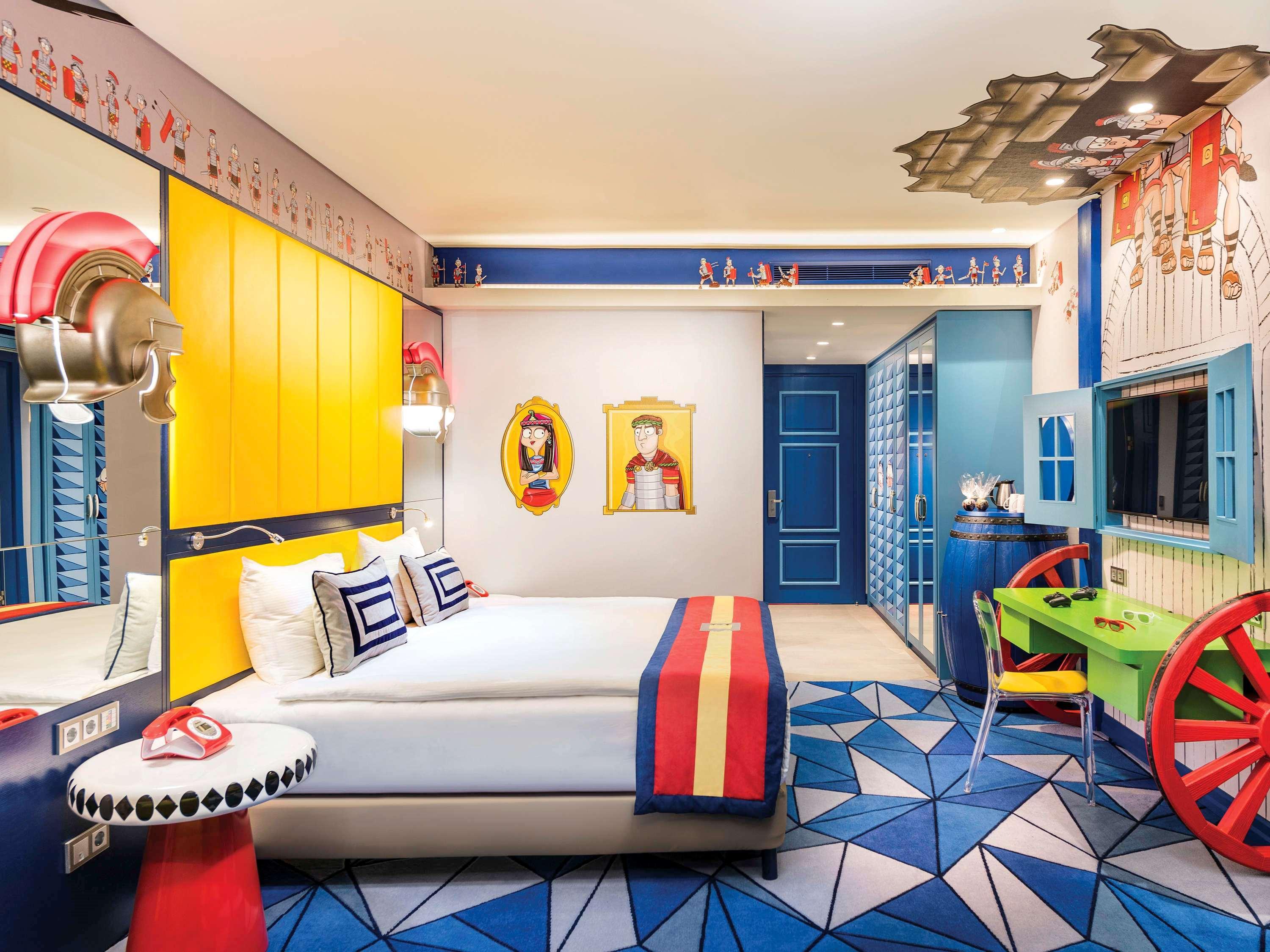 The Land Of Legends Kingdom Hotel - All-In Concept Belek Esterno foto A room at the Legoland Hotel
