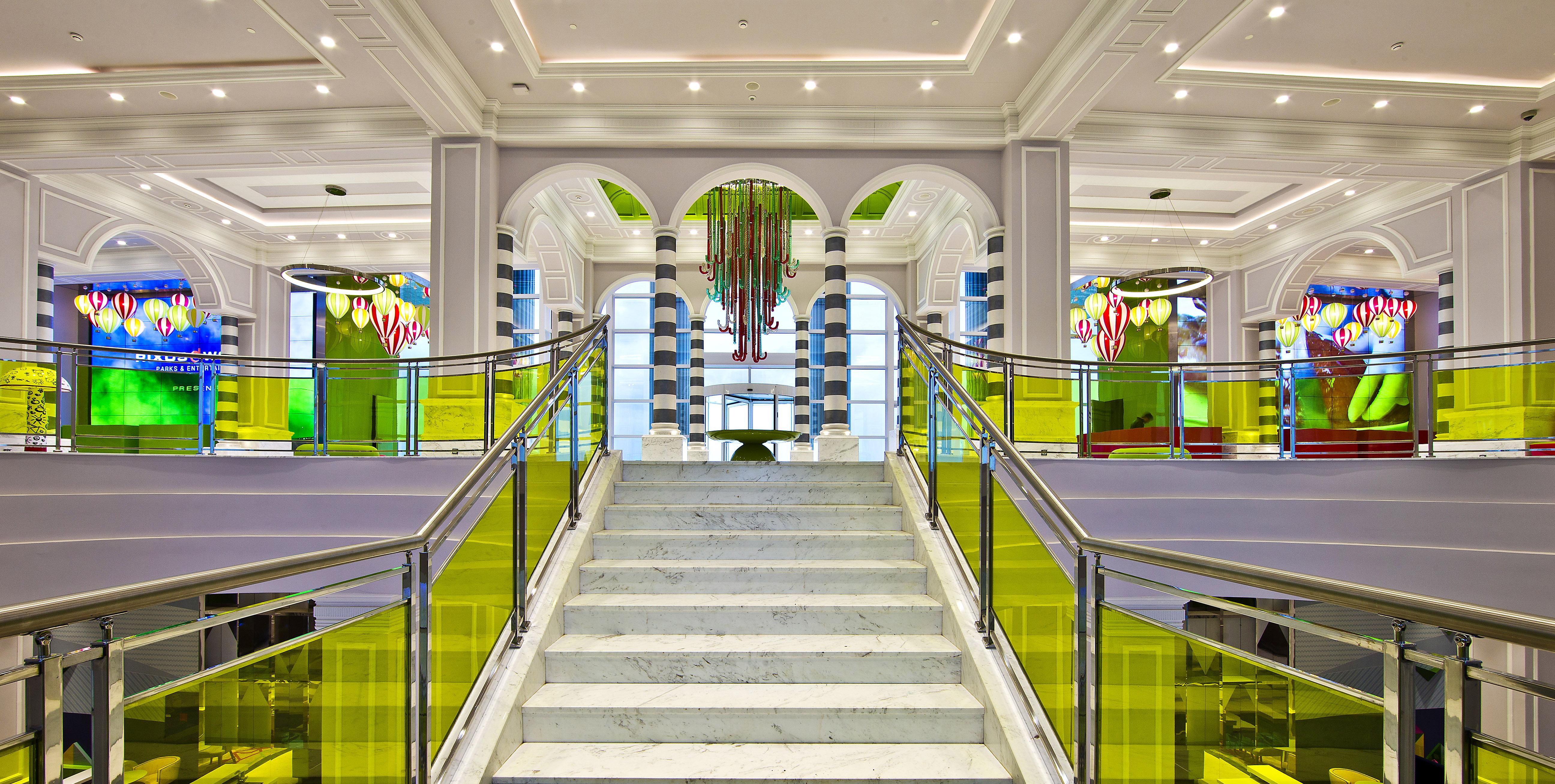 The Land Of Legends Kingdom Hotel - All-In Concept Belek Esterno foto The interior of the shopping mall