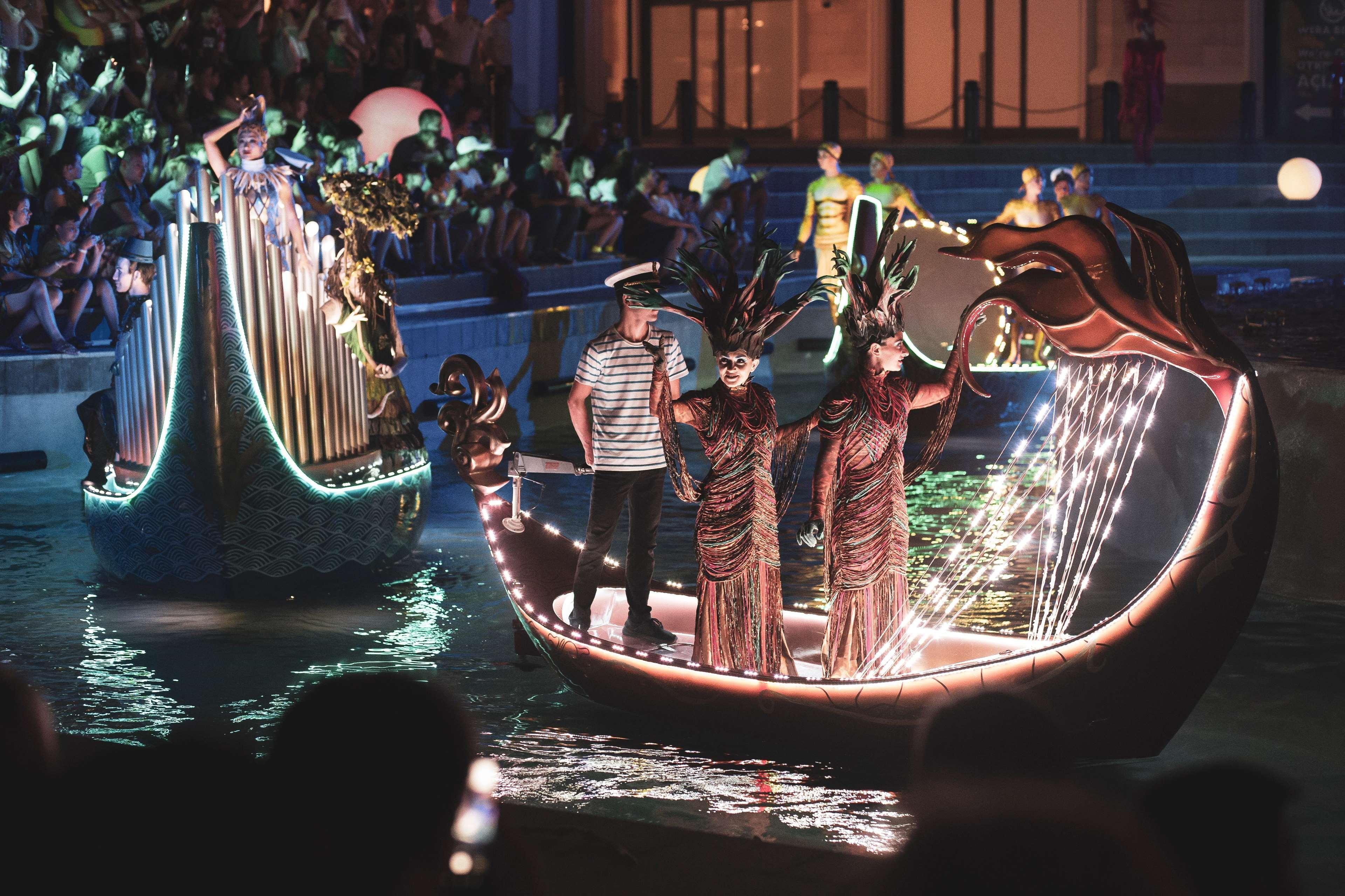 The Land Of Legends Kingdom Hotel - All-In Concept Belek Esterno foto The River of Life Fountain