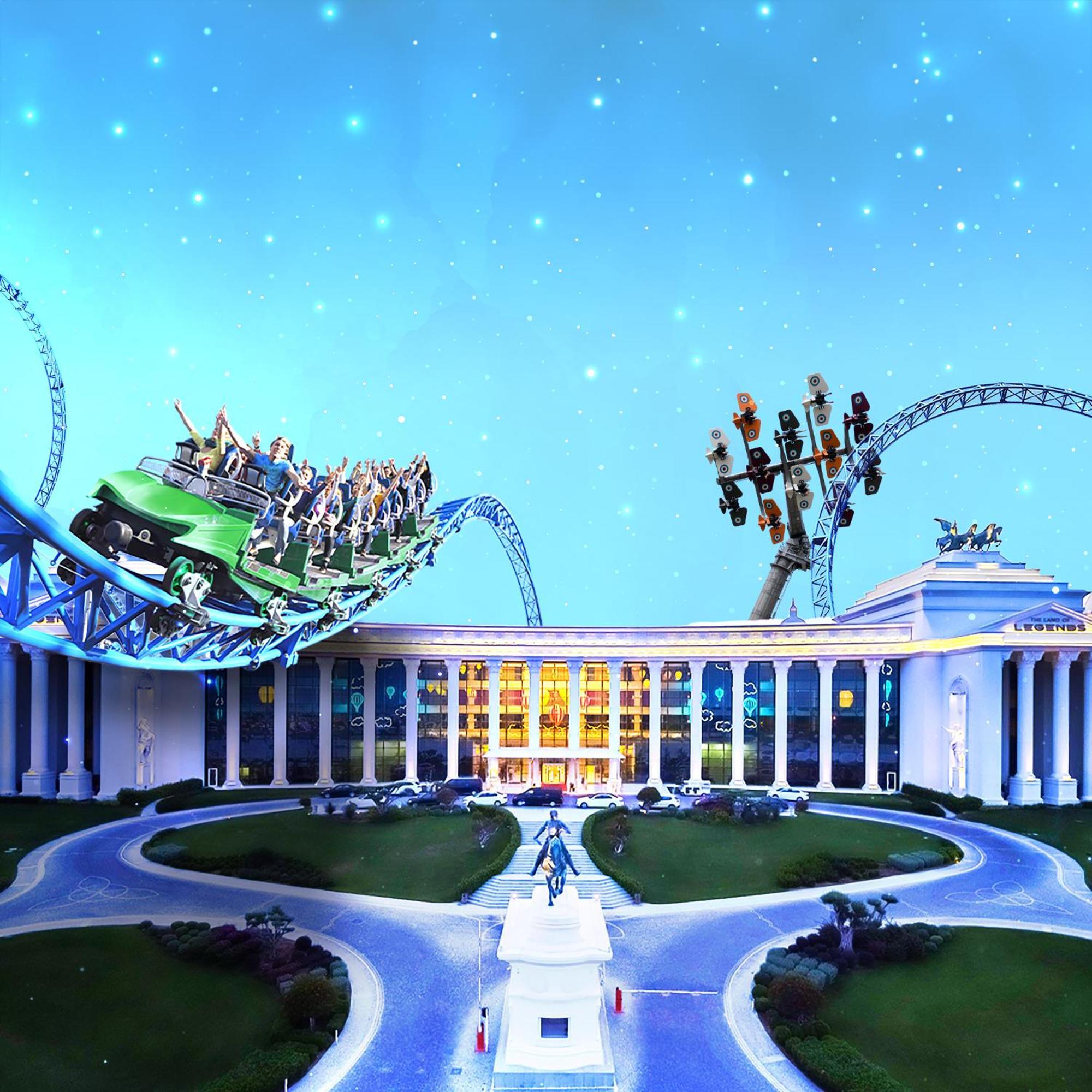 The Land Of Legends Kingdom Hotel - All-In Concept Belek Esterno foto The proposed theme park
